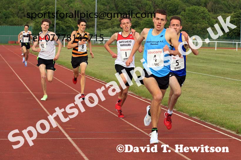 The 1500 metres, 2022 BMC Chester le Street. Photo: David T. Hewitson/Sports for All Pics